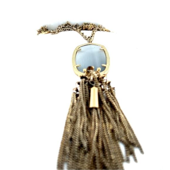 Kendra Scott Gray Necklace - Picture 3 of 4